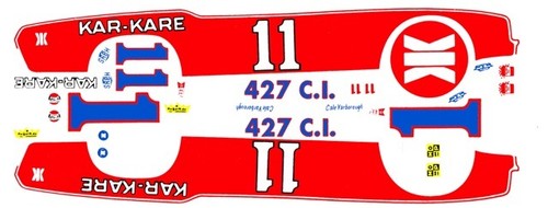 Cale yarborough kar - #11,